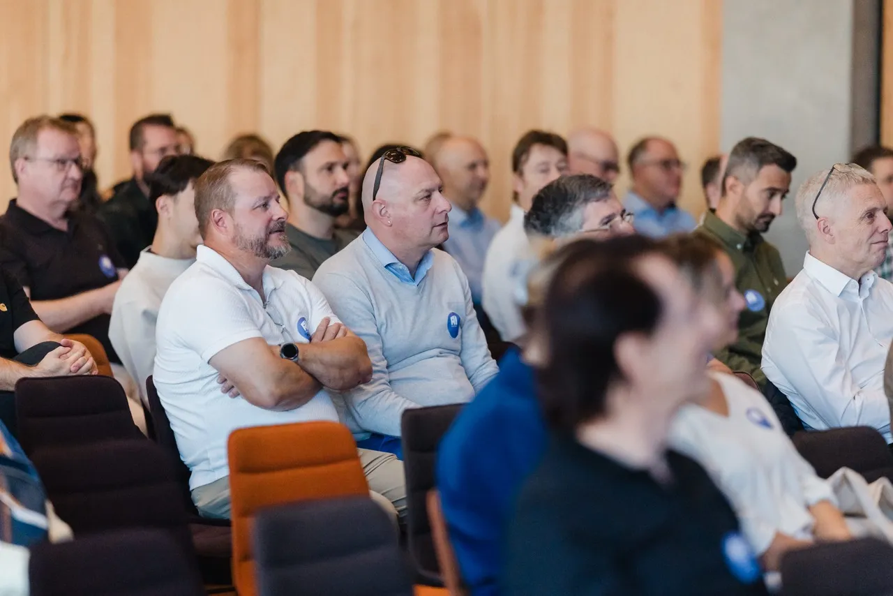 Publikum in der Aula